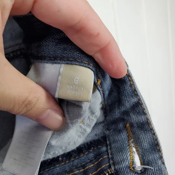 Michael Kors Women's 6 Mid Rise Bootcut Denim Blue Jeans - Picture 10 of 11